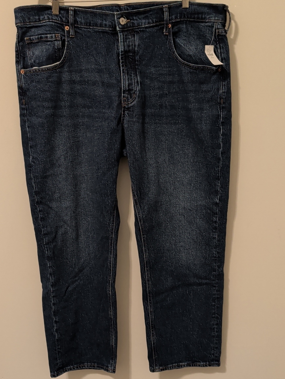 Old Navy The Slouchy Straight Leg Mid Rise Petite Jeans